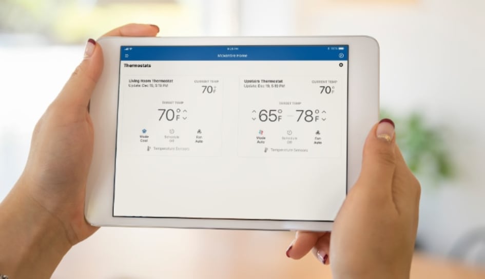 Thermostat control in Fort Worth